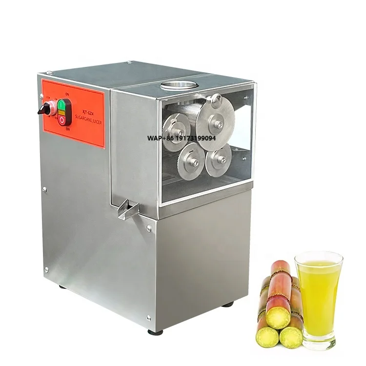 Juicer - Ticari Paslanmaz Çelik Elektrikli Şeker Kamışı