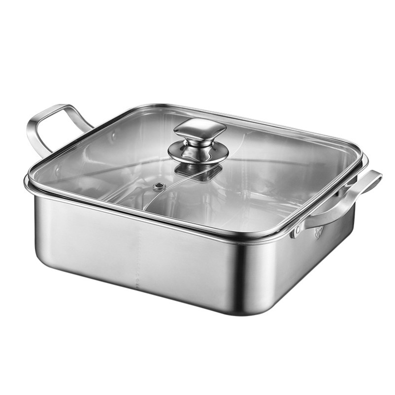 Induction Cooker - 304 Paslanmaz Çelik Mandarin Ördek Tenceresi
