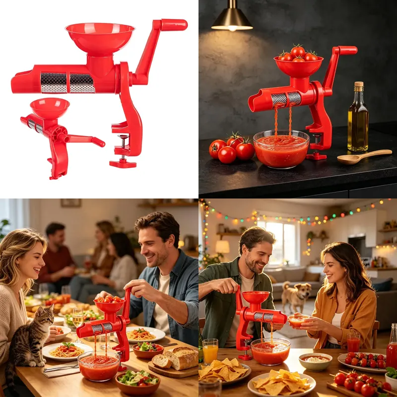 Juicer - Domates Sıkacağı, El ile Çalıştırılan Mutfak