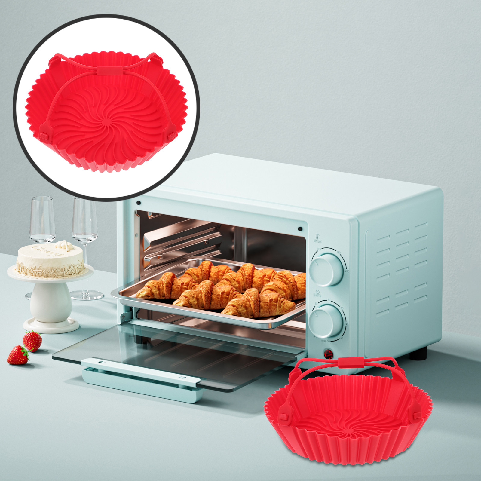 Air Fryer için Silikon Tepsi,  - Air Fryer incelemesi ve fiyatı