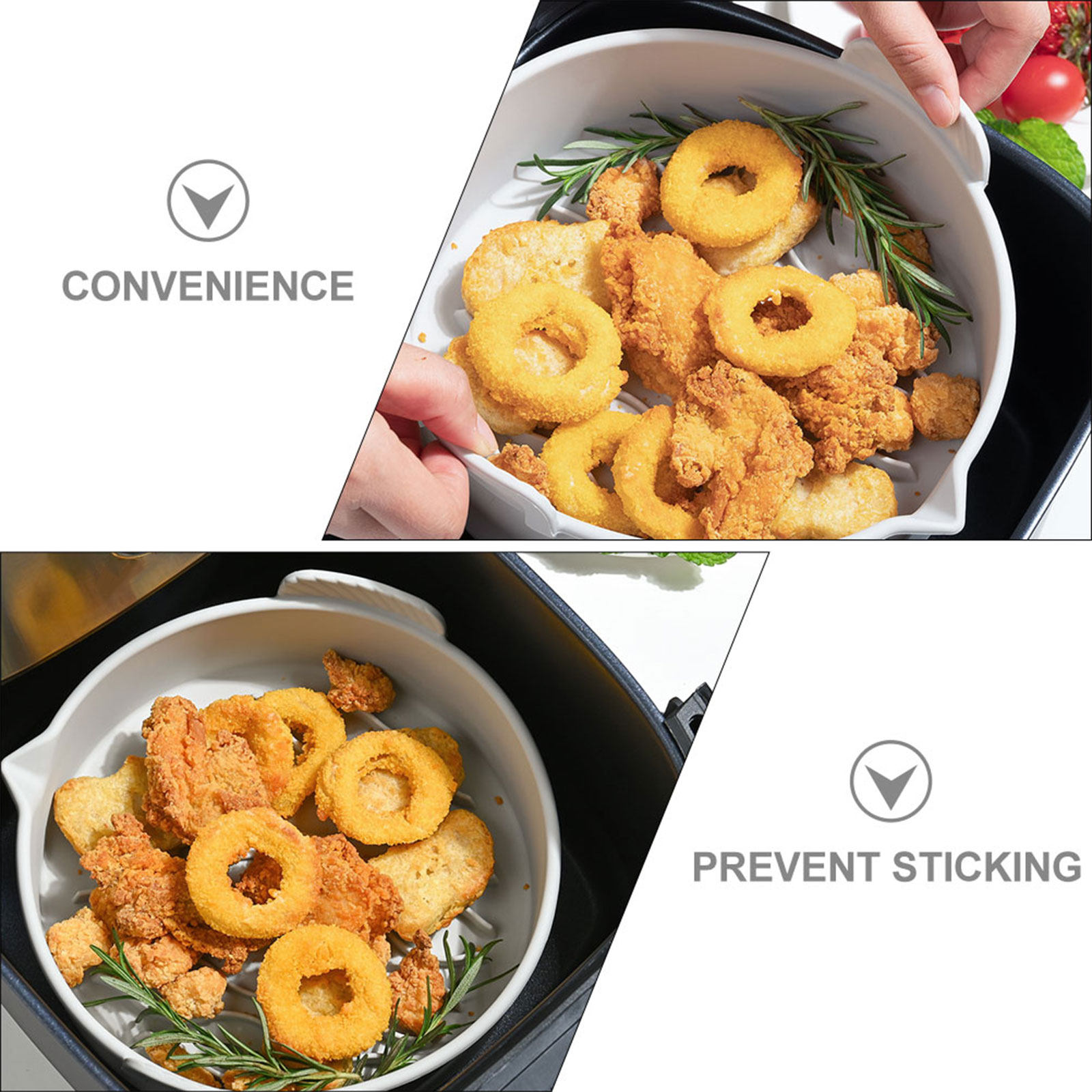 Ev Tipi Silikon Air Fryer Pişi - Air Fryer incelemesi ve fiyatı